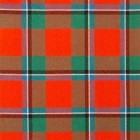 Sinclair Red Ancient 16oz Tartan Fabric By The Metre